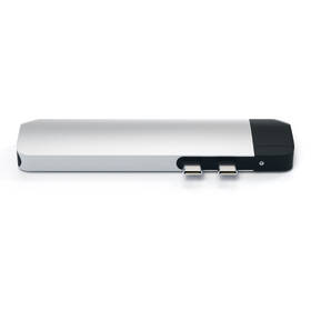 USB Hub Satechi USB-C PRO Hub (HDMI 4K, Pass Through Charging, 1x USB 3.0, 1x MicroSD, Ethernet) stříbrný

 obrázek produktu 4 z 12