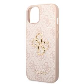 Kryt na mobil Guess 4G Metal Logo na Apple iPhone 15 růžový

 obrázek produktu 1 z 4