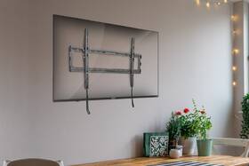 Držák TV KIVI Basic-44T, naklonitelný, VESA 400-400, pro úhlopříčky 32-55", nosnost 45kg černá barva
