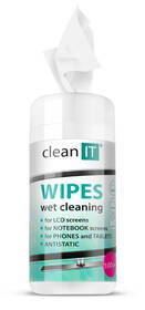 Čistící ubrousky Clean IT vlhčené na LCD/TFT, 100ks 

 obrázek produktu 1 z 2