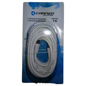 Koaxiální kabel Carneo 5m bílý

 obrázek produktu 1 z 1