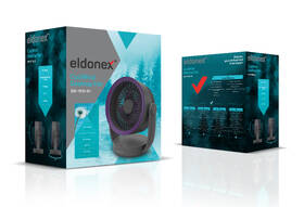 Ventilátor stolní Eldonex CoolWind ESF-1010-GY šedý/fialový

 obrázek produktu 5 z 5