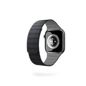 Řemínek Epico Magnetic+ Silicone na Apple Watch SE (40mm)/Series 1-9 (38/40/41mm) 10-11 (42mm) černý

 obrázek produktu 2 z 3