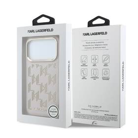 Kryt na mobil Karl Lagerfeld PU Perforated Monogram MagSafe na Apple iPhone 17 Pro růžový

 obrázek produktu 6 z 6
