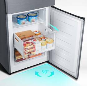 Chladnička s mrazničkou Hisense RB440N4CCB nerez
