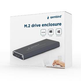 Box na HDD Gembird pro M.2 disky, USB 3.0 hliník

 obrázek produktu 4 z 4