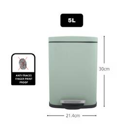 Odpadkový koš Spirella 10.20813, 5 l zelený

 obrázek produktu 8 z 9