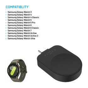 Nabíjecí adaptér FIXED USB-C na Samsung Galaxy Watch kompatibilní s Powerstation Uni černý

 obrázek produktu 1 z 5