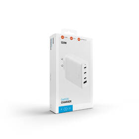 Nabíječka do sítě FIXED GaN, 3xUSB-C, 1xUSB-A, PD 3.0, 120W bílá

 obrázek produktu 11 z 11