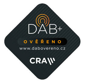 Radiopřijímač s DAB+ GoGEN DAB 620 BTCB černá barva
