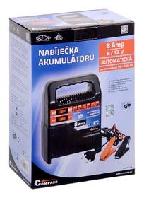Nabíječka autobaterií Compass 8Amp 6/12V 

 obrázek produktu 3 z 3