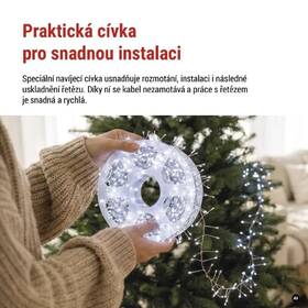 LED řetěz EMOS 1920, 19,2M IP44, CW (19,2m) stříbrný

 obrázek produktu 4 z 7