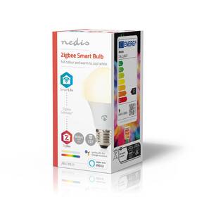 Chytrá žárovka Nedis SmartLife Zigbee 3.0, E27, 9 W, RGB 

 obrázek produktu 4 z 4