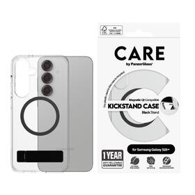 Kryt na mobil PanzerGlass CARE Kickstand Qi na Samsung Galaxy S25+ černý/průhledný

 obrázek produktu 5 z 11
