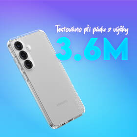 Kryt na mobil PanzerGlass CARE Urban Combat na Samsung Galaxy S25 průhledná
