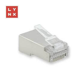 Koncovka Lynx STP Cat5e, 30µ, 100ks průhledná

 obrázek produktu 1 z 1