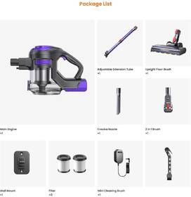 Tyčový vysavač Yaber L10 fialový

 obrázek produktu 4 z 11