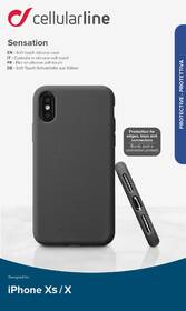 Kryt na mobil CellularLine SENSATION na Apple iPhone X/Xs černý

 obrázek produktu 3 z 3