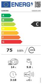 Myčka nádobí Gorenje GS620C10W TotalDry bílá

 obrázek produktu 1 z 5