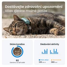 GPS lokátor Tractive CAT Mini mentolový

 obrázek produktu 5 z 11