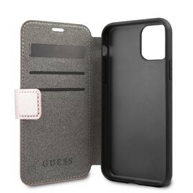 Pouzdro na mobil flipové Guess Iridescent Book na Apple iPhone 11 růžový

 obrázek produktu 1 z 3