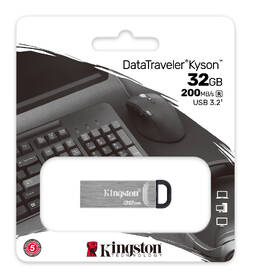 USB Flash Kingston DataTraveler Kyson 32GB stříbrný

 obrázek produktu 3 z 3