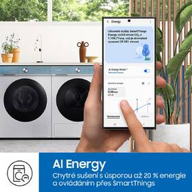 Sušička prádla Samsung DV90BB9545GBS7 černá barva
