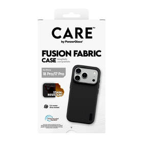 Kryt na mobil PanzerGlass CARE na Apple iPhone 18 Pro / 17 Pro Fusion Fabric MagSafe černý

 obrázek produktu 3 z 3