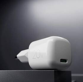 Nabíječka do sítě Puro MiniPro USB-C, GaN, 20 W bílá

 obrázek produktu 1 z 2