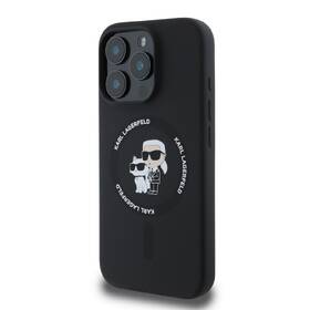Kryt na mobil Karl Lagerfeld Karl and Choupette na Apple Iphone 16 Pro, MagSafe černý

 obrázek produktu 1 z 4