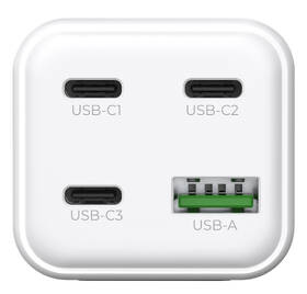 Nabíječka do sítě Mobile Origin Compact MultiHub GaN 100W 3x USB-C + USB-A bílá

 obrázek produktu 2 z 17