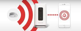 IP kamera Honeywell Lyric C1 bílá barva
