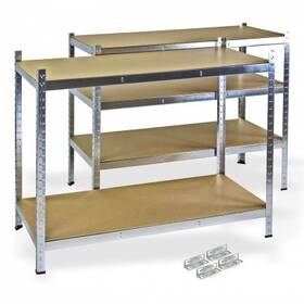 Regál úložný Dema 15503 200x120x60 cm 

 obrázek produktu 1 z 5