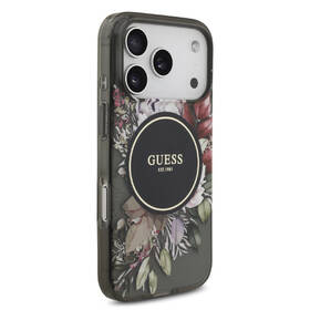 Kryt na mobil Guess IML Flowers Strap MagSafe na Apple iPhone 17 Pro černý

 obrázek produktu 2 z 7