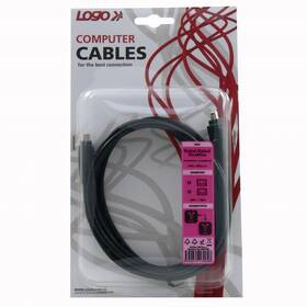 Kabel LAMA KW020440QL FireWire, 4pin/4pin, 2 m černý

 obrázek produktu 1 z 1