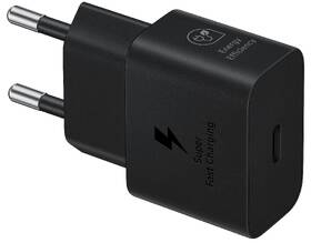 Nabíječka do sítě Samsung EP-T2510, USB-C, 25W + USB-C kabel 1m černá

 obrázek produktu 1 z 3
