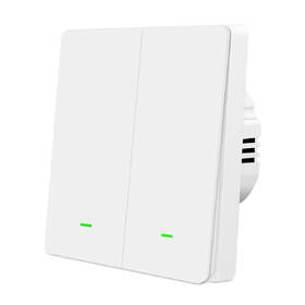 Vypínač Evolveo Dual Switch, Wi-Fi bílý

 obrázek produktu 2 z 10