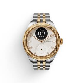 Chytré hodinky Withings Scanwatch Nova Brilliant 39 mm zlatá barva
