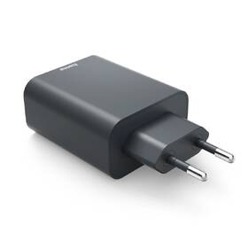 Nabíječka do sítě Hama Ecosential 1xUSB-C/1xUSB-A, PD/QC, 45 W šedá

 obrázek produktu 2 z 4