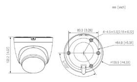 IP kamera Dahua HDW1539DA-SAW-IL Turret, 5Mpx, f=2,8mm bílá

 obrázek produktu 4 z 4