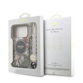 Kryt na mobil Guess IML Flowers Strap MagSafe na Apple iPhone 17 Pro černý

 obrázek produktu 7 z 7