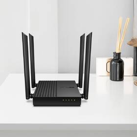 Router TP-Link Archer A64 Dual Band AC1200 černá barva
