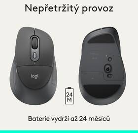 Myš Logitech Signature Comfort Plus M850 L Wireless grafitová

 obrázek produktu 17 z 18