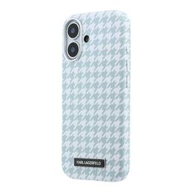 Kryt na mobil Karl Lagerfeld PU Houndstooth Resin Plate MagSafe na Apple iPhone 17 modrý

 obrázek produktu 2 z 6