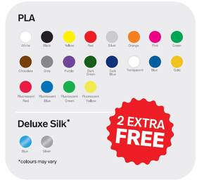 Náplň Polaroid 3D PLA - 20 Barev + 2x Deluxe Silk Zdarma 

 obrázek produktu 1 z 12