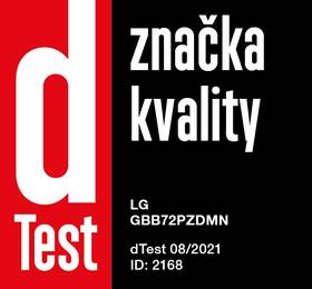 Chladnička s mrazničkou LG GBB72PZDMN 
