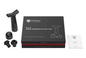 Sada Prestigio set pro uchování nedopitých láhví vína černá

 obrázek produktu 3 z 5