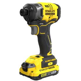 Rázový šroubovák Stanley SFMCF820D2K-QW 1/4" (s baterií) 
