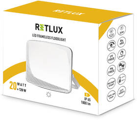 Reflektor RETLUX RSL 250, LED 20W černý/bílý

 obrázek produktu 8 z 8