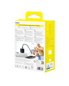Nabíječka do sítě Baseus PicoGo GaN USB-C PD 45 W černá

 obrázek produktu 16 z 16